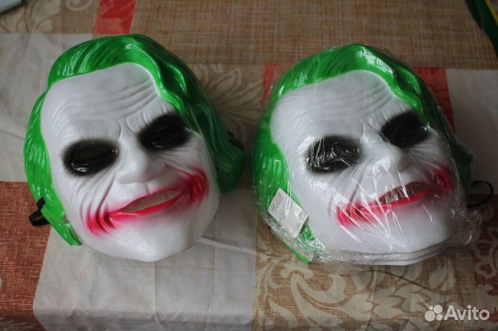 Новогодние маски винтаж для детей СССР раритет