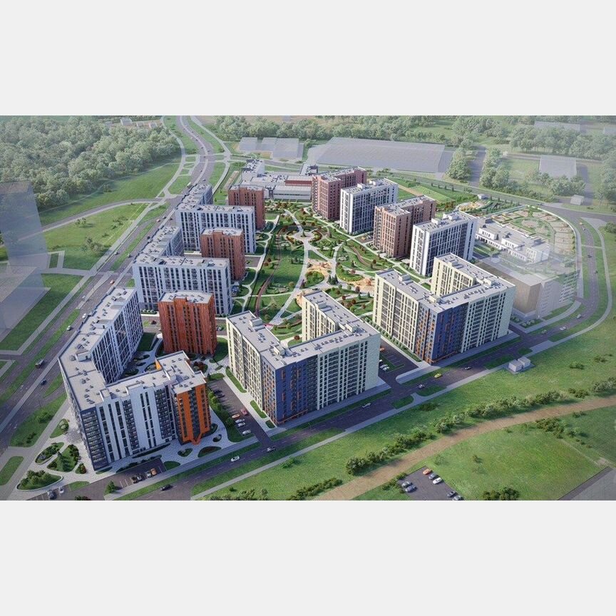 2-к. квартира, 54,7 м², 12/12 эт.