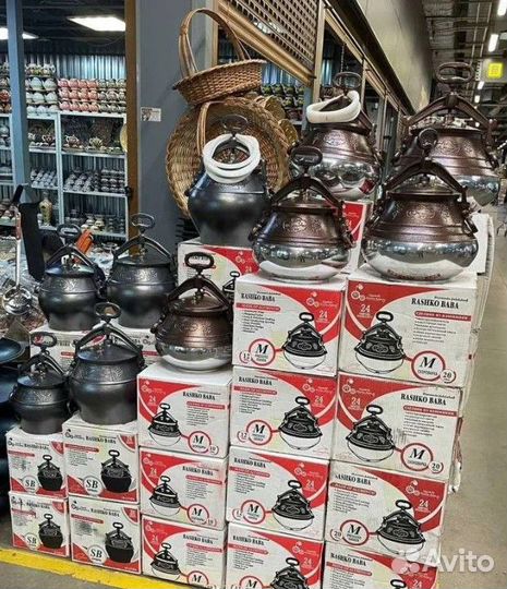 Афганский и узбекский чугунный казан опт