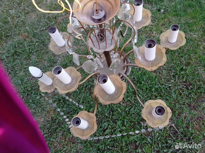 Люстра винтаж 50 годы