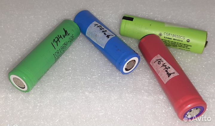 Аккумуляторы Li-Ion 18650