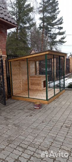 Вольеры для собак уличный 022