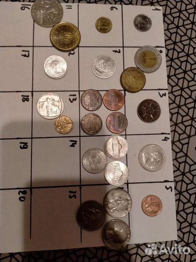 Монеты Африки, Америки, Океании