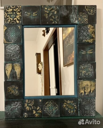 Зеркало настенное ручной работы