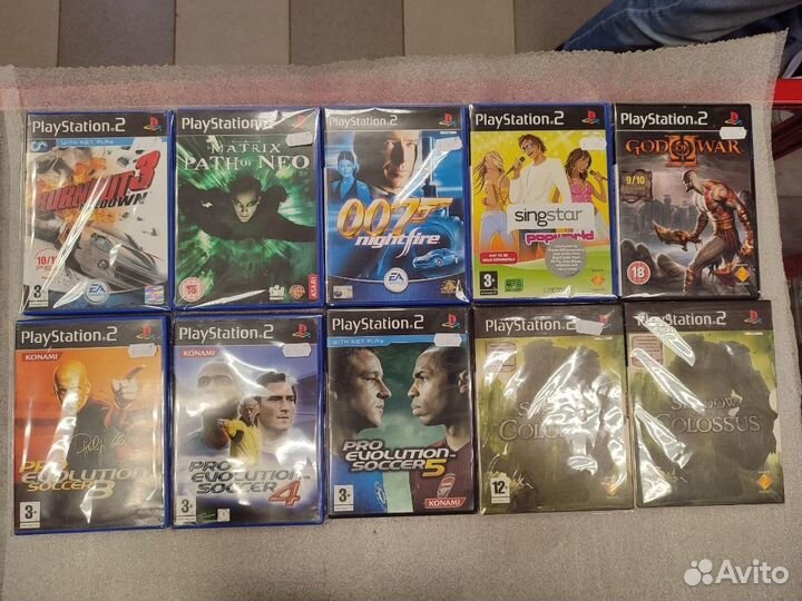 Игры для Sony Playstation 2 лицензия