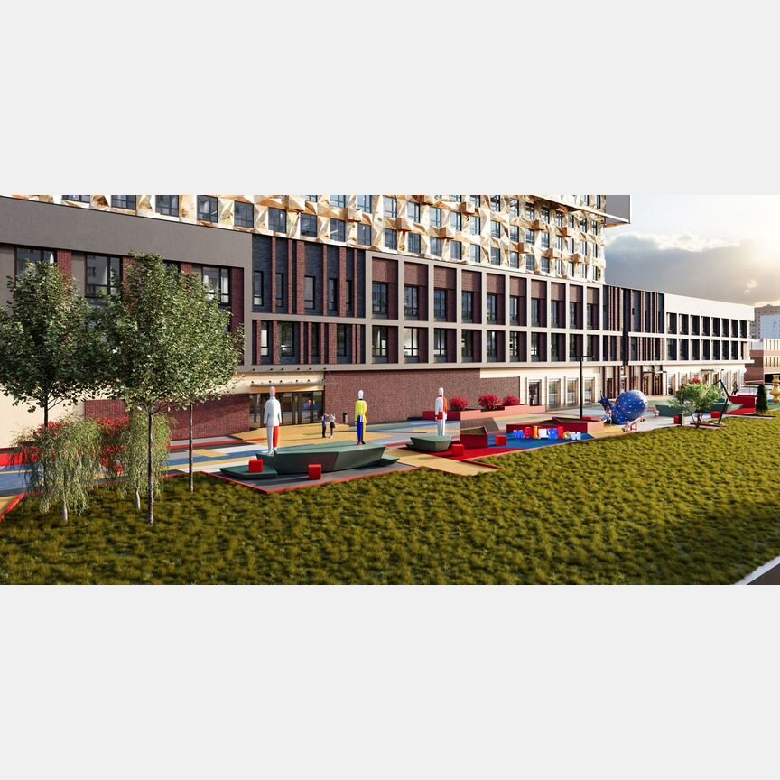 1-к. квартира, 35 м², 24/28 эт.