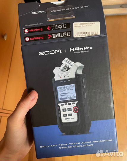 Рекордер zoom H4n Pro