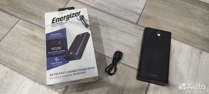Power bank Energizer UE30016PQ 30000 mah