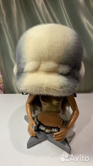 Шапка норковая женская