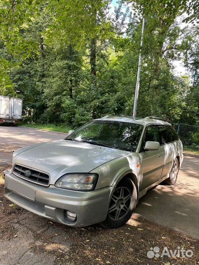Subaru Outback 2.5 AT, 2002, битый, 465 000 км