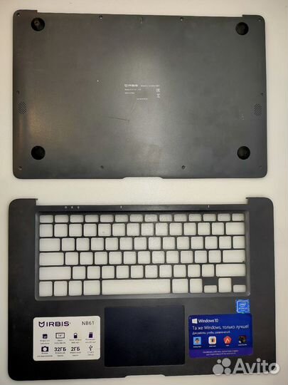 Ноутбук Irbis NB61 в разбор