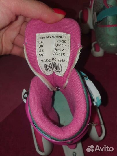 Роликовые коньки детские