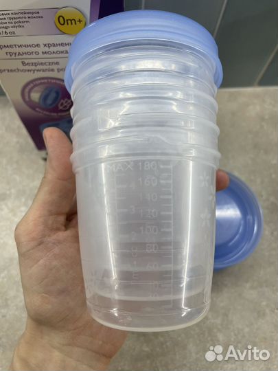 Контейнеры Philips Avent для грудного молока