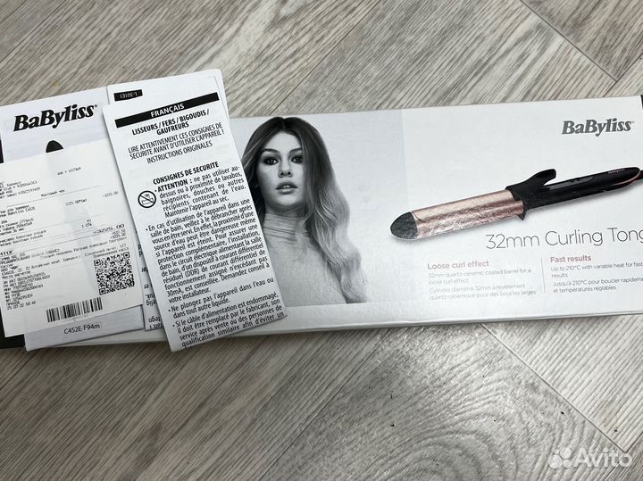 Плойка для волос babyliss