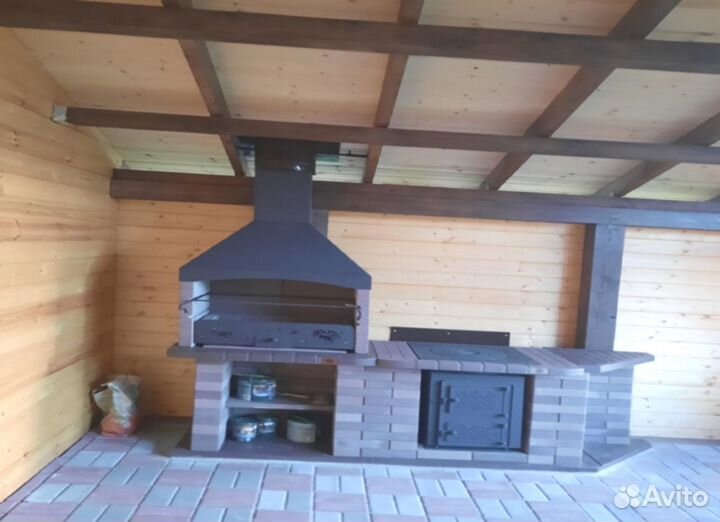 Модульные печи барбекю