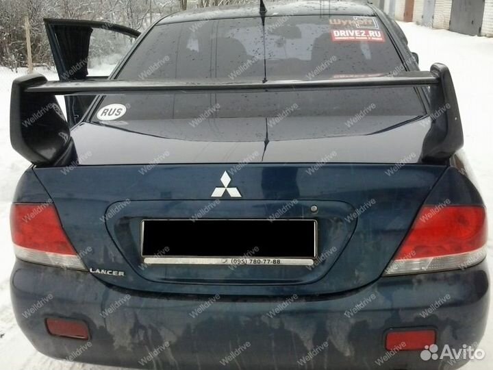 Спойлер Mitsubishi Lancer 9 Evolution черный