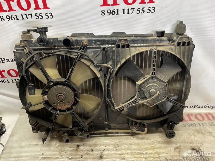 Вентилятор охлаждения Toyota rav4 xa20 2000-2006