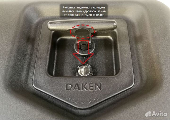 Ящик для грузовиков daken arka 81205
