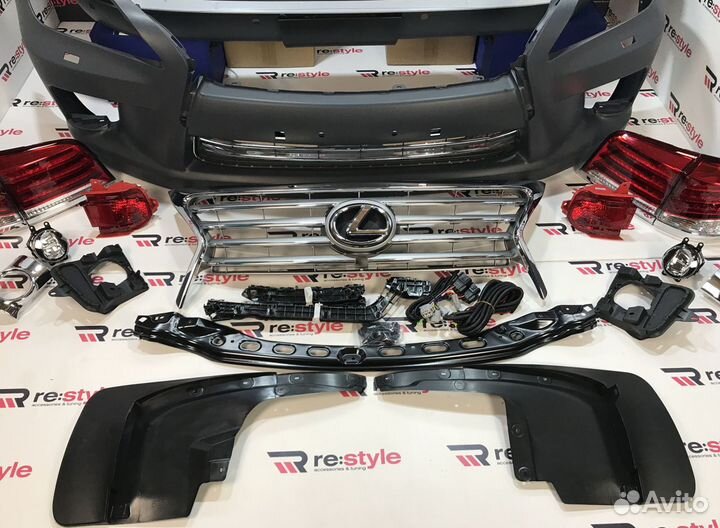 Рестайлинг Lexus LX570 в 2012-2015 S697