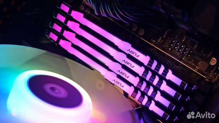 Оперативная память Kingston fury Beast RGB 8гб