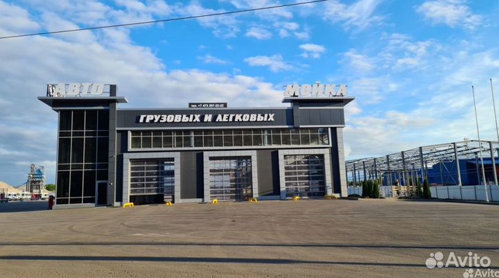 Оборудование для грузовой мойки самообслуживания