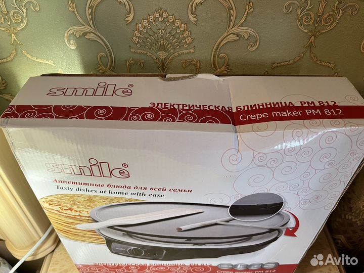 Новая Блинница smile pm 812