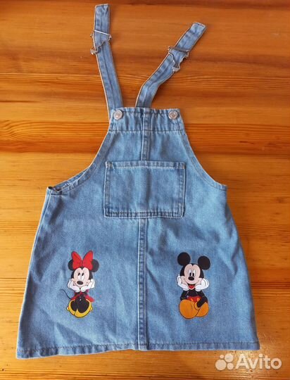 Джинсовый сарафан 110