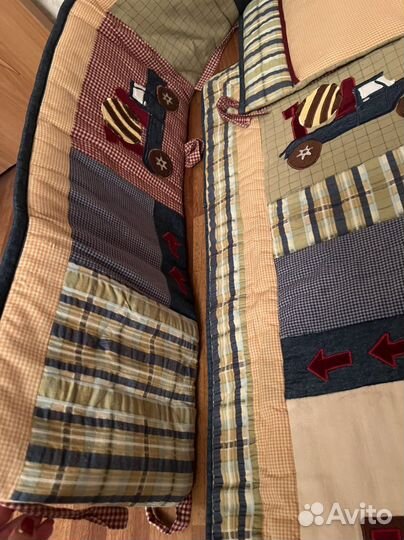 Бортики в детскую кроватку