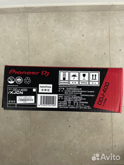 Dj контроллер Pioneer DDJ-400