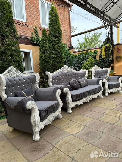 Диван и 2 кресла