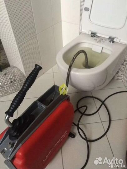 Прочистка канализации. Очистка труб