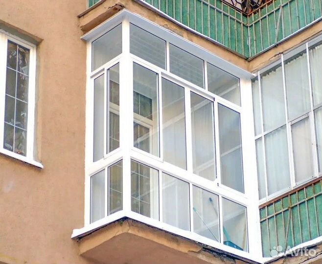 Остекление балкона пвх. Рассрочка