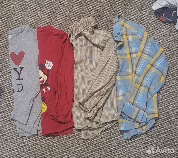 Вещи для мальчика 116-122 пакетом