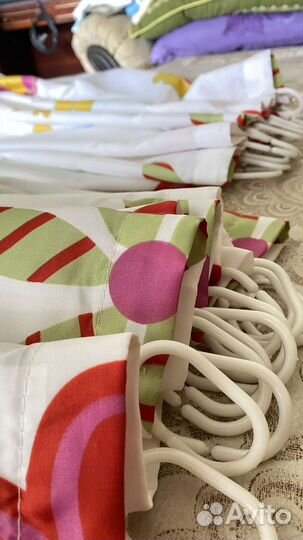 Штора для ванной в цветок