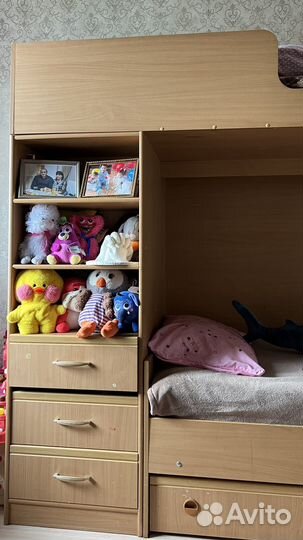 Двухъярусная кровать бу