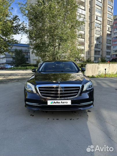 Mercedes-Benz S-класс 3.0 AT, 2018, 143 000 км