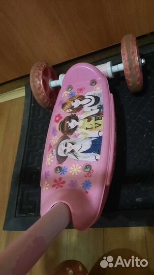 Самокат детский трехколесный бу