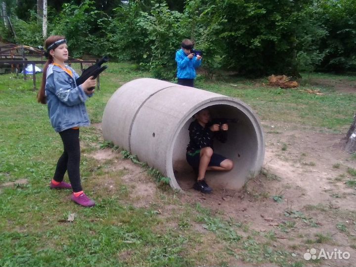 Выездной Лазертаг