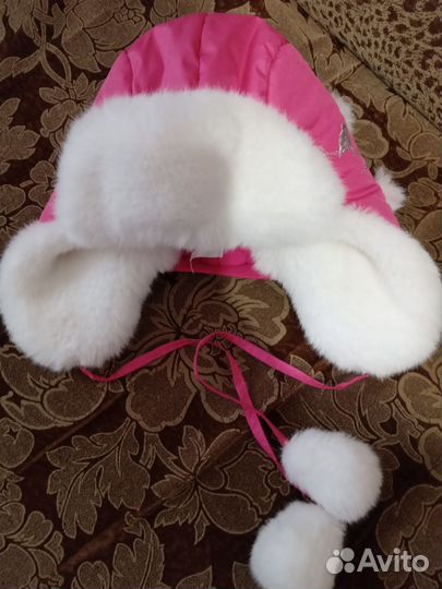 Шапка для девочки 52