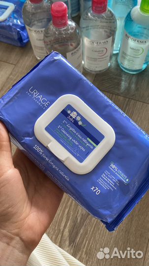 Масло И гели bioderma, uriage В наличии