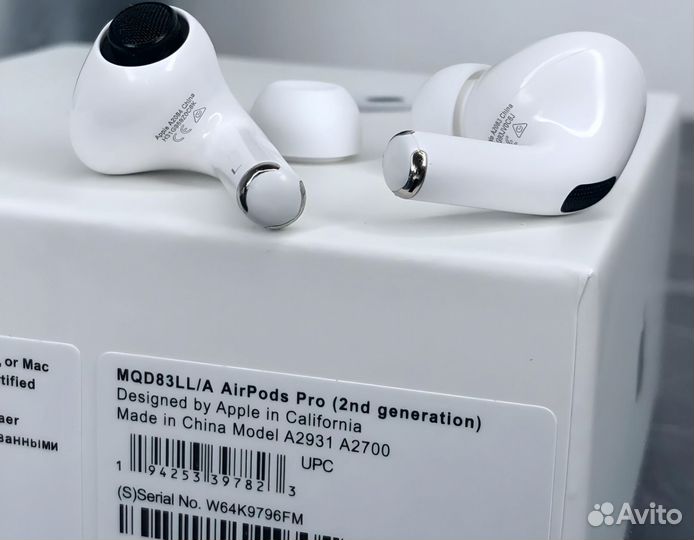 Airpods pro 2 type-c шумоподавление