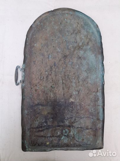 Латунный поднос