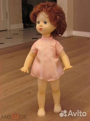 Кукла СССР ходячая Алла 63см Саратовская ф-ка