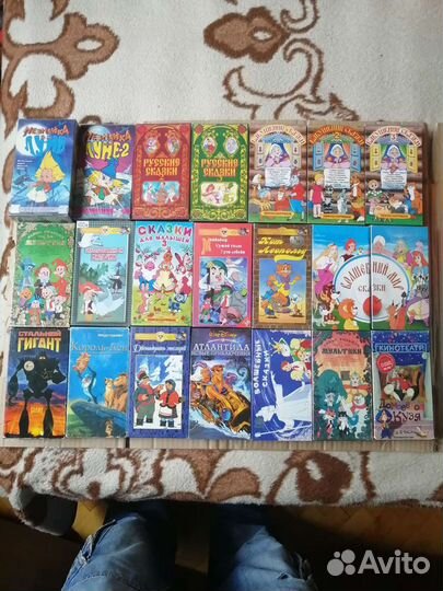 Кассета vhs с записью