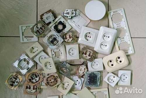 Розетки и выключатели бу