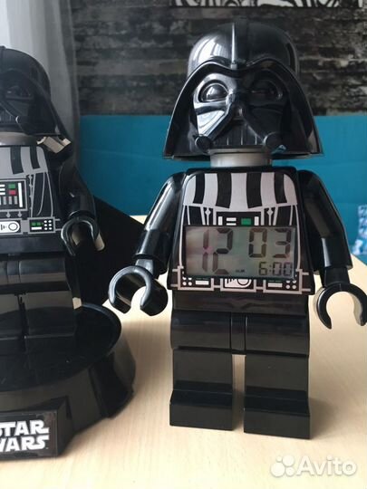 Lego city, lego star wars оригинал часы, лампа