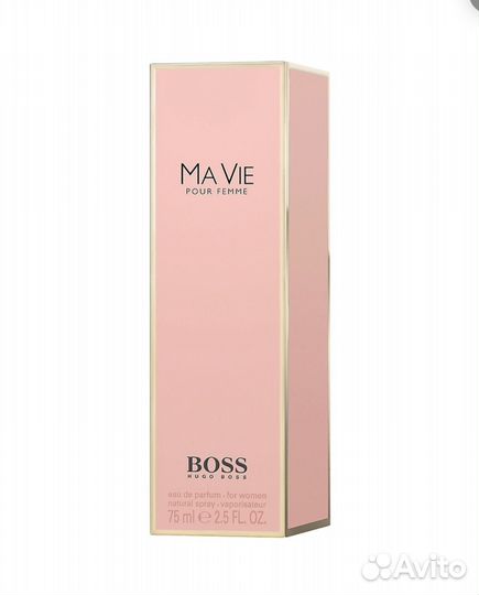 Hugo boss MA VIE парфюмерная вода 75мл новая