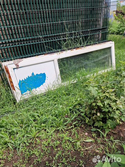 Дверь балконная пвх бу