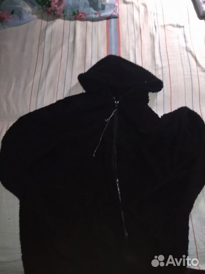 Кастом плюш зип худи