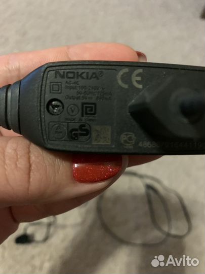 Зарядка на nokia